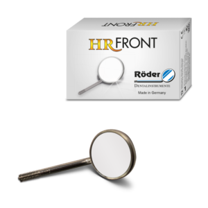 HR Front Mundspiegel, Simple Stem, Größen: X, 0, 2, 6 and 8 (jeweils 6 Stück pro Verpackung)